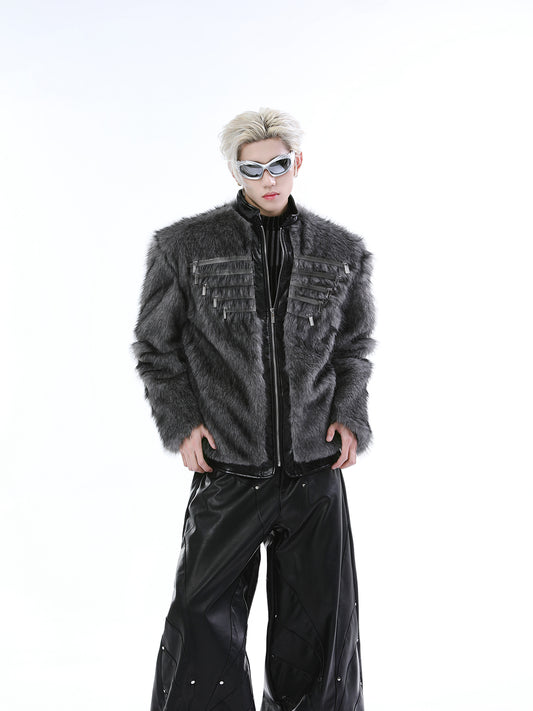 【24s Dec.】Faux Fur Zip Jacket ArtsKoreanMan