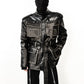 【25s Feb.】Mecha Style Hand Rubbed Leather Jacket