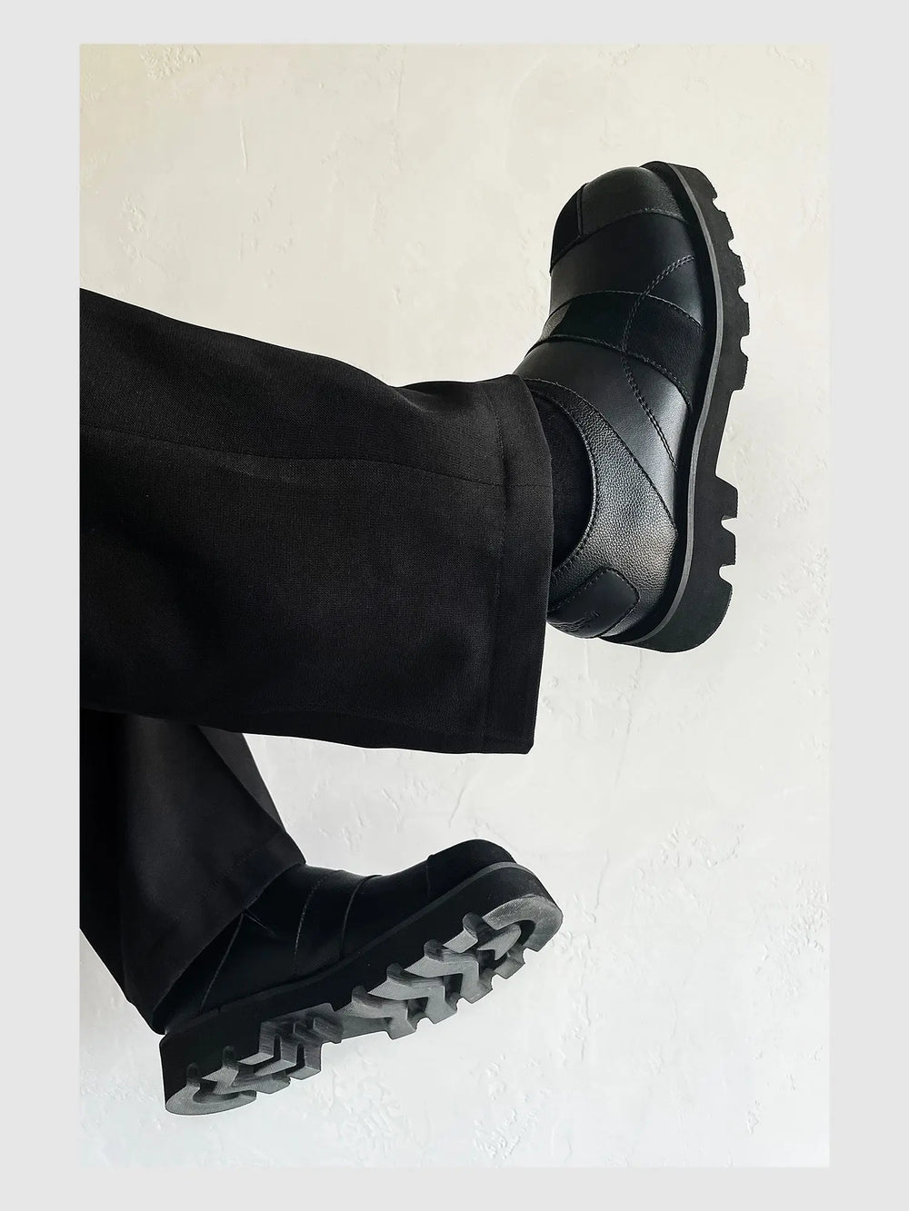 Stitching Square Toe Casual Shoes ArtsKoreanMan