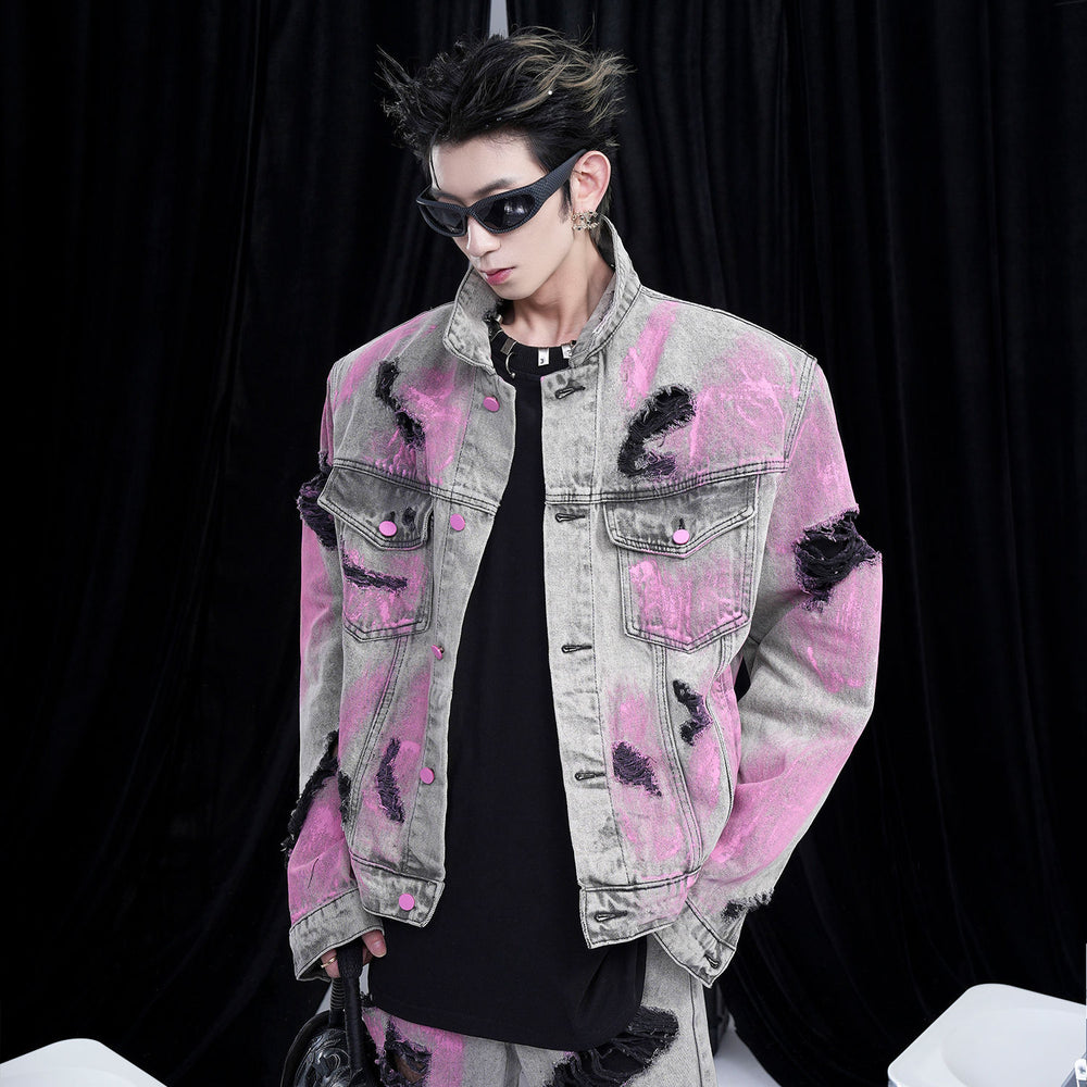 【24s July.】Graffiti Washed Jacket ArtsKoreanMan