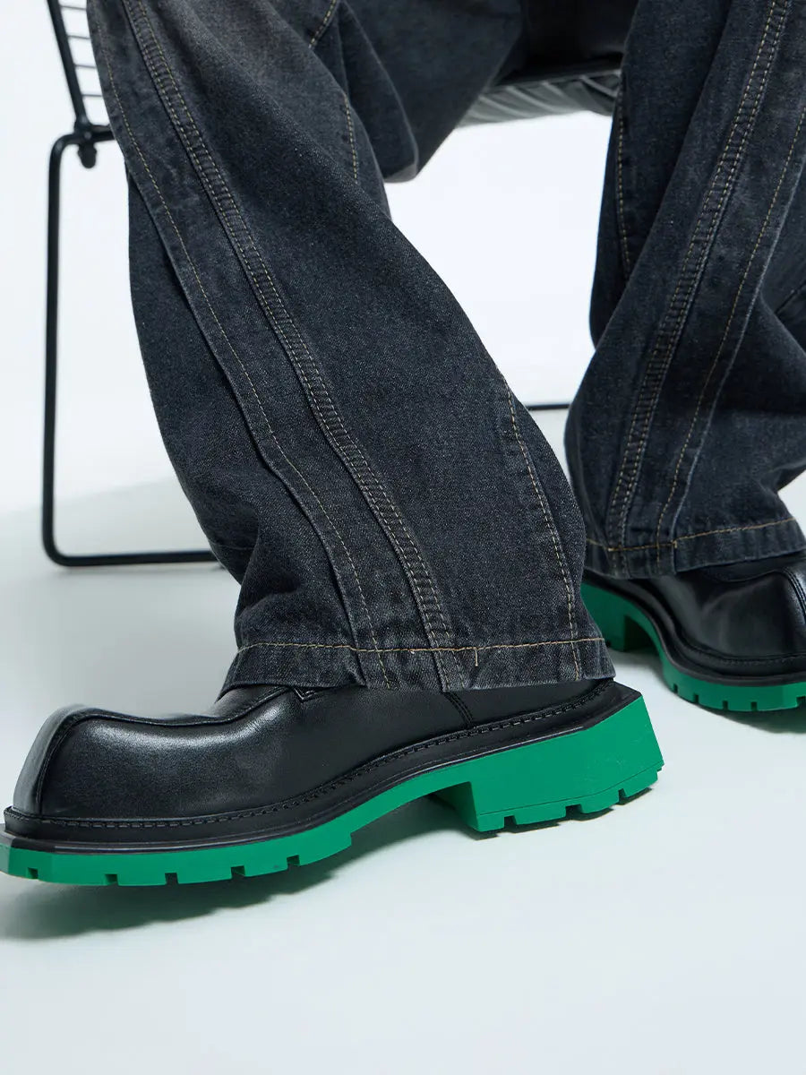 【23s September.】Hip-Hop Relaxed Straight Jeans ArtsKoreanMan