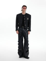 【24s Oct.】Chanel Style Shiny Texture Light Luxury Jacket ArtsKoreanMan