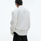 【24s Oct.】Niche Deconstructed Glittery Metal Buckle Suit Jacket