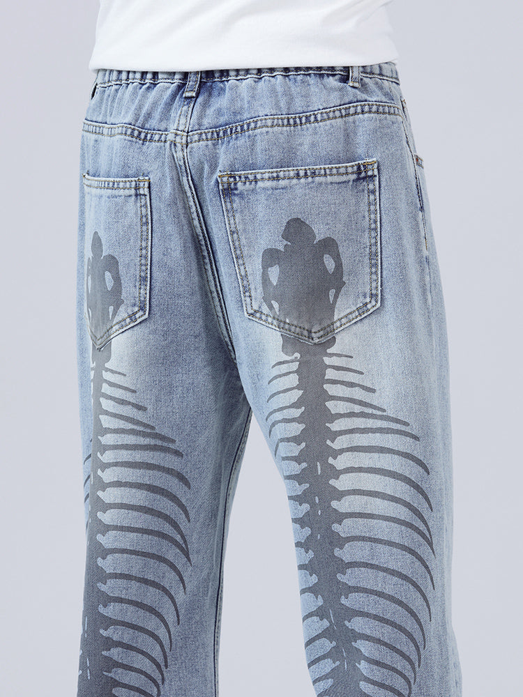 【23s September.】Funky Graffiti Jeans