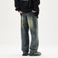 【23s September.】Washed Gradient Chunky Knit Jeans