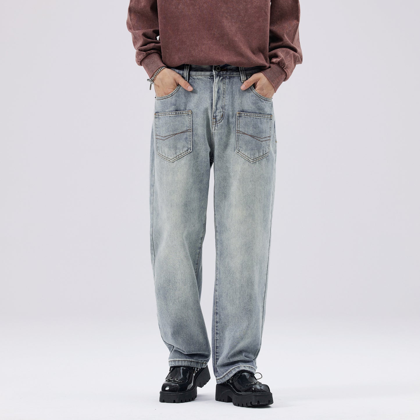 【23s September.】Front Pocket Seam Jeans