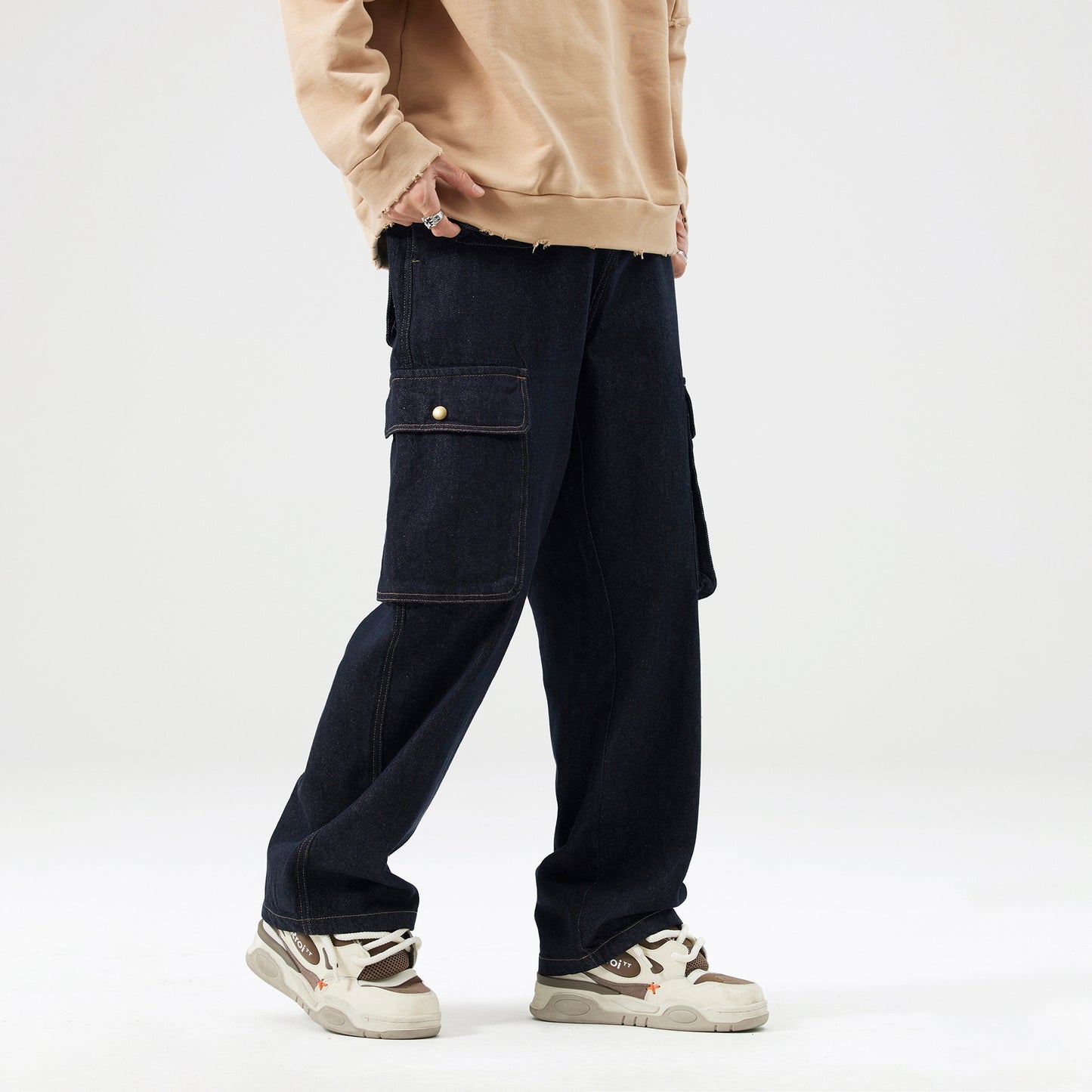 【23s September.】Big Pocket Straight Jeans