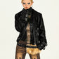 【25s Oct.】Functional Punk Slim Leather Jacket