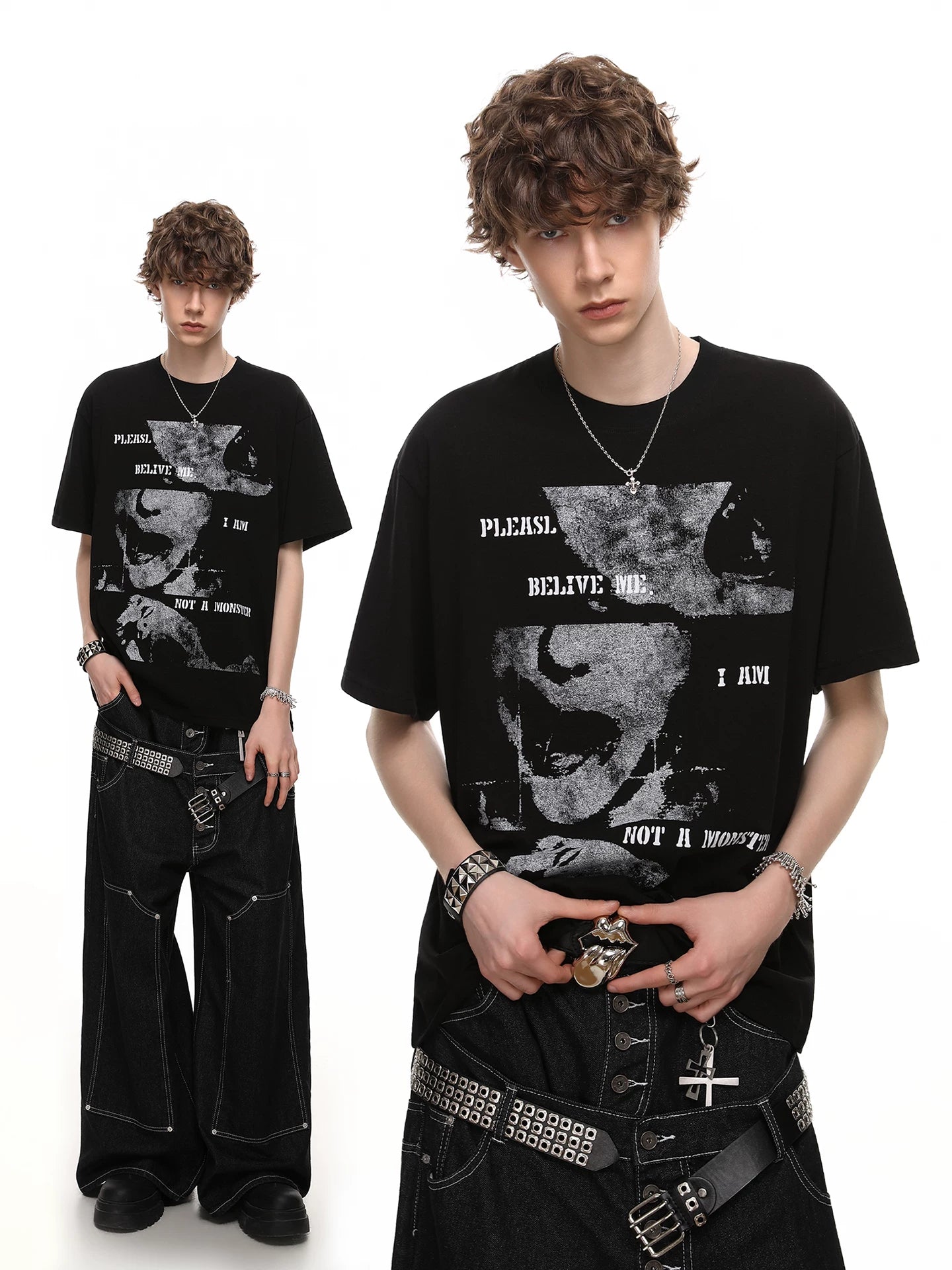 Dark Portrait Graphic Tee