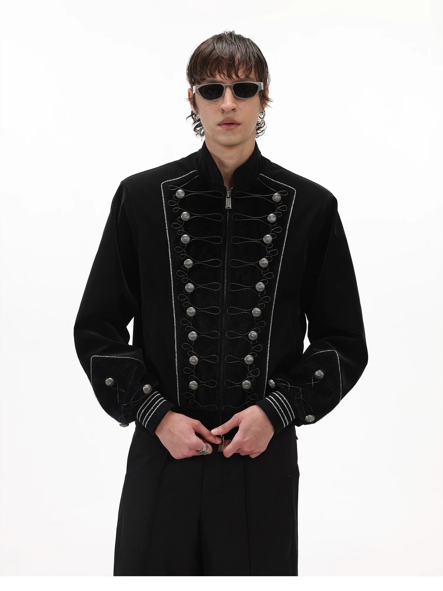 【26s May】Napoleonic Double-Breasted Embroidered Jacket