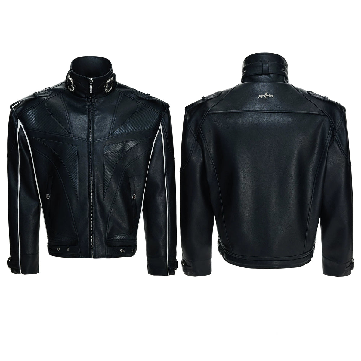 【26s Mar.】Carbon-Boned Royal Buckle Leather Jacket