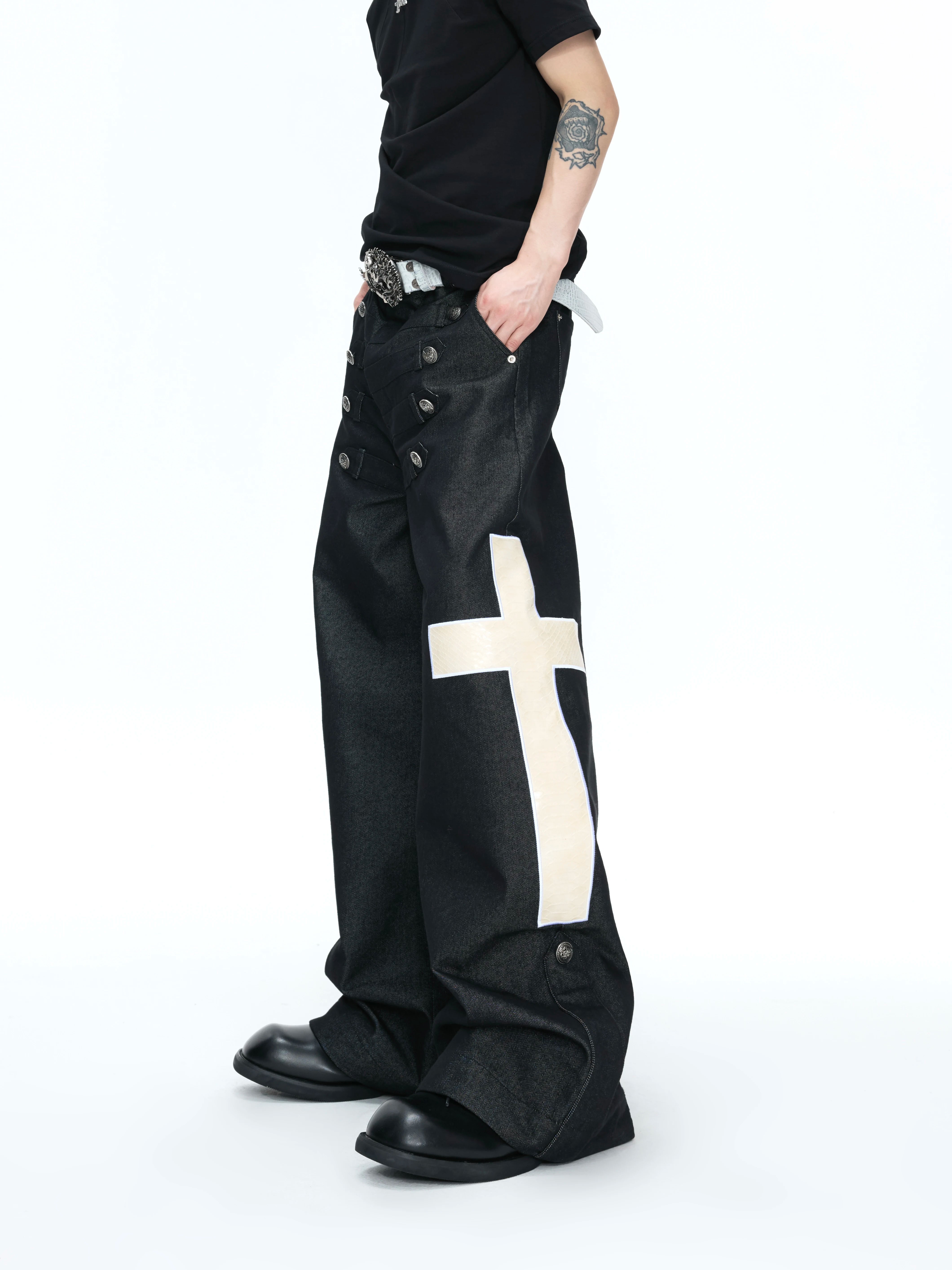 【26s Apr.】Napoleonic Double-Breasted Tee & Cross Pants