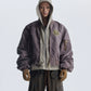 【25s Aug.】Distressed Washed Loose Bomber Jacket