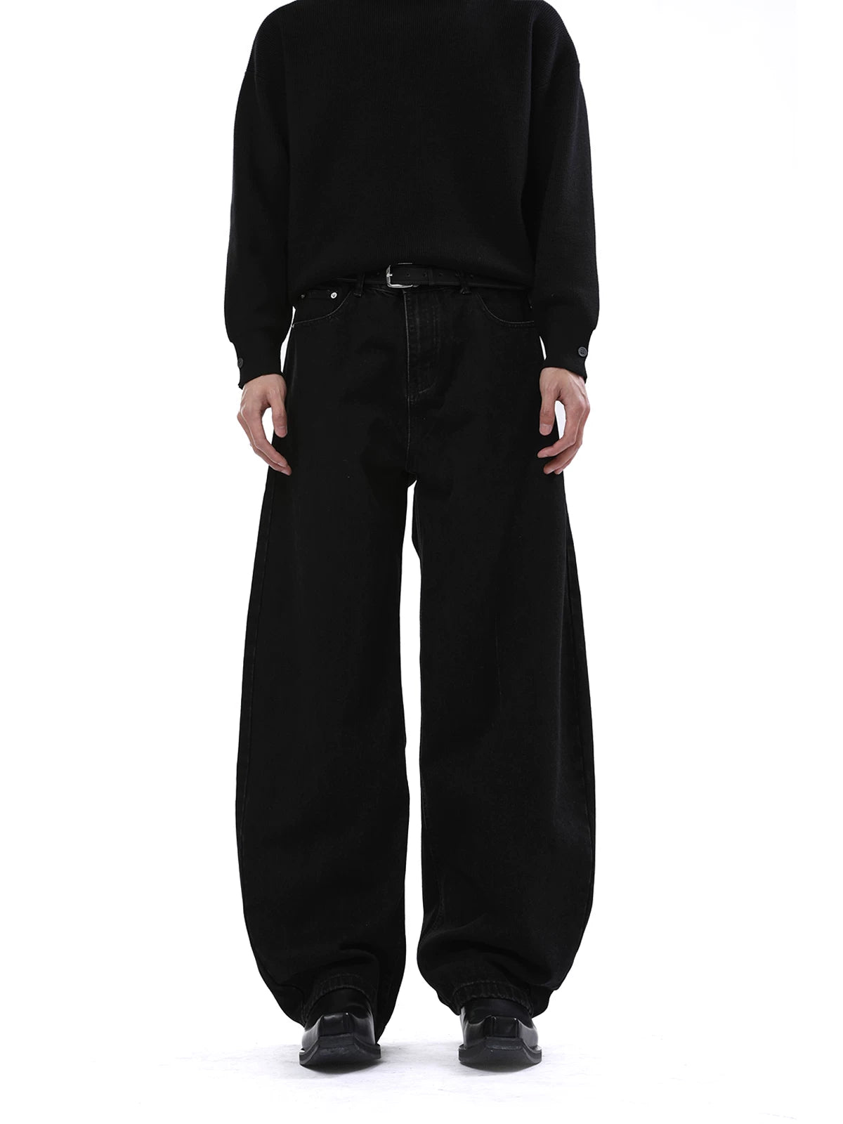 【26s Jan.】Clean-Fit Washed Vintage Straight Denim Pants