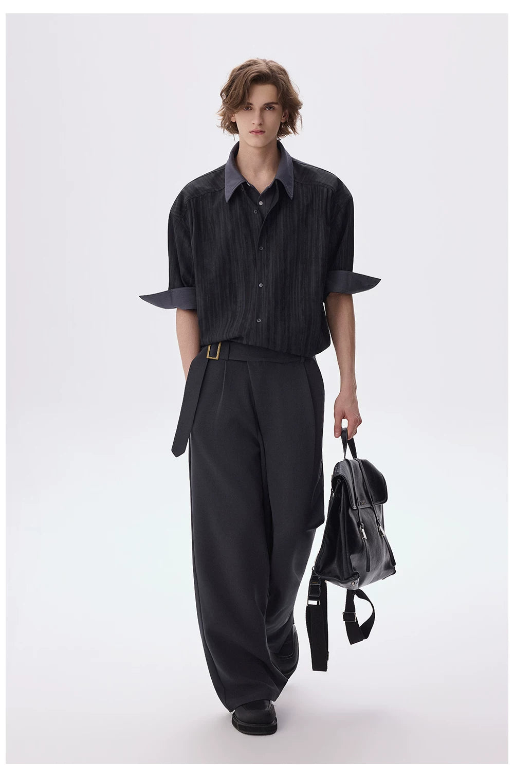 Layered Business Short Sleeve Shirt