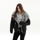 【25s Nov.】Oversized Collared Fur Trim Cotton Coat