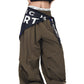 【25s Jul.】Retro Design Cargo Paratrooper Pants