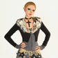 【25s Oct.】Hot Girl Leopard Print Fur Collar Knit Cardigan