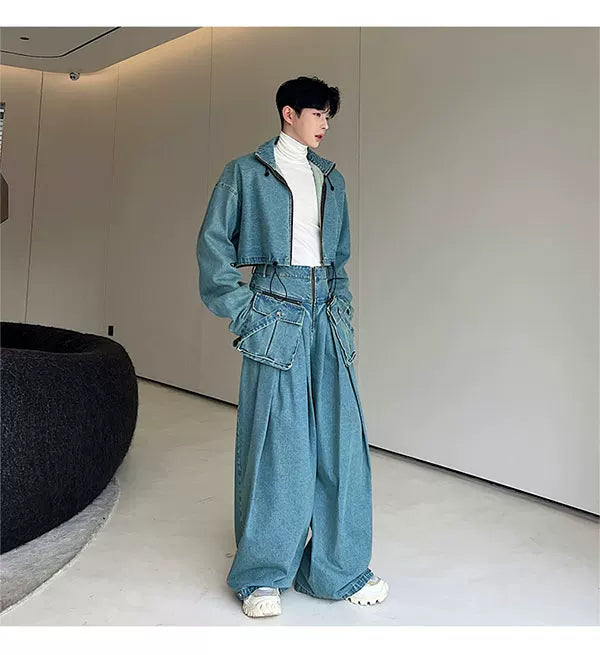 【26s Jan.】Designer Washed Vintage Denim Set