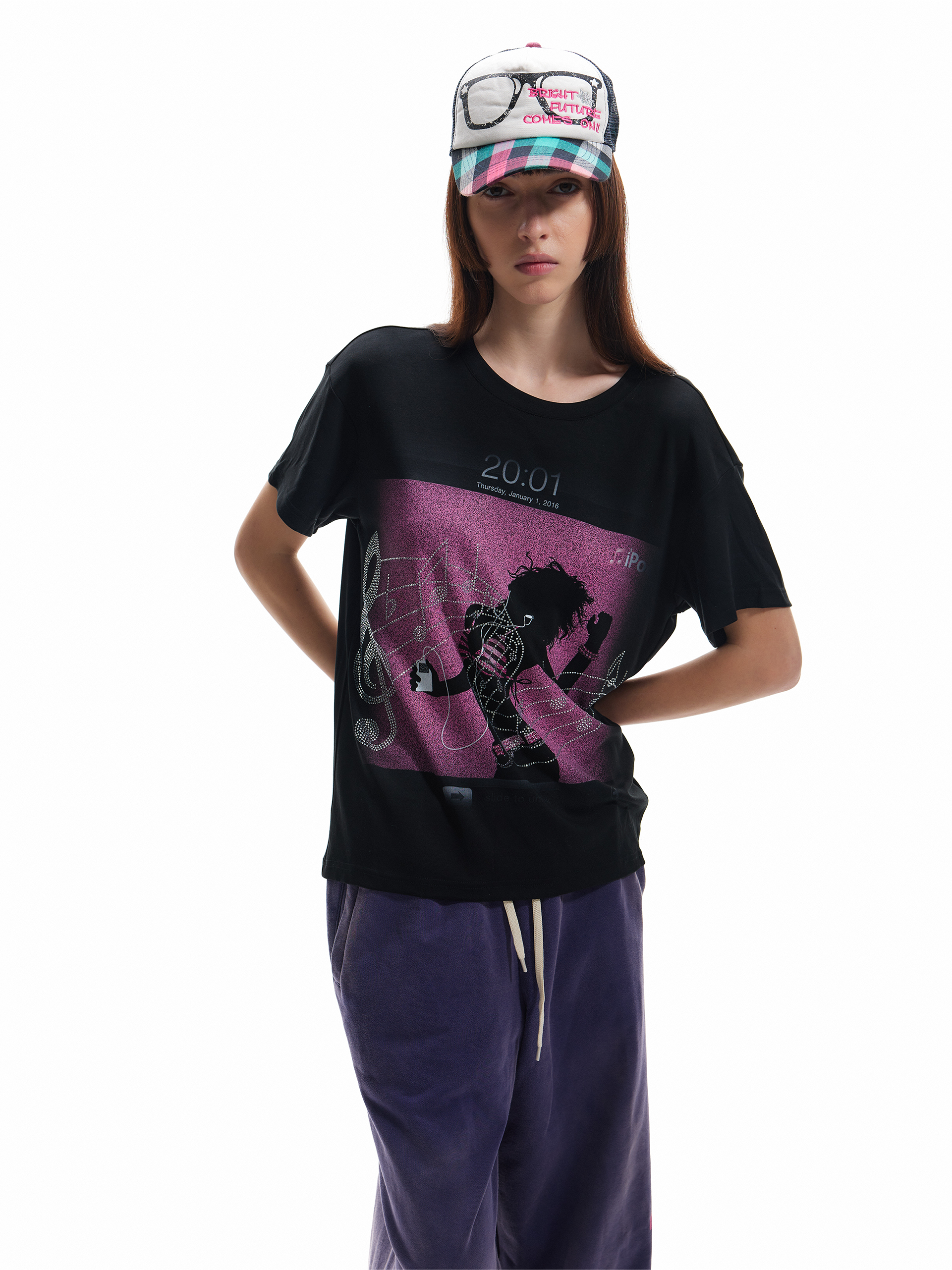Lockscreen Crystal Graphic Tee