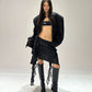 【25s Sep.】Studded Armor Oversized Stand Collar Jacket