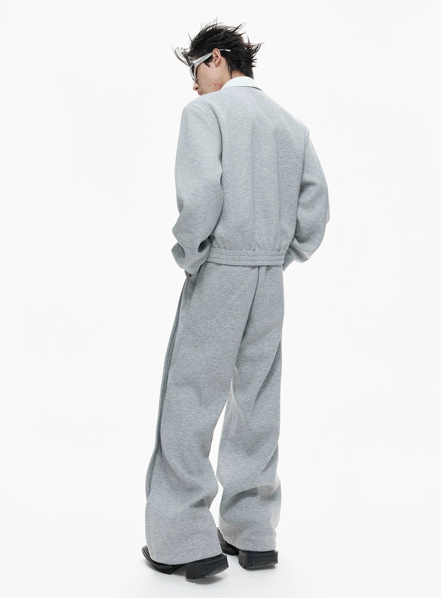 【26s Mar.】Layered Shirt Hoodie Set