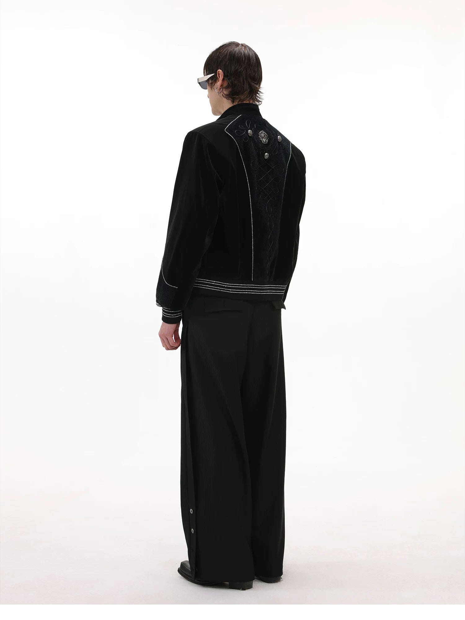 【26s May】Napoleonic Double-Breasted Embroidered Jacket