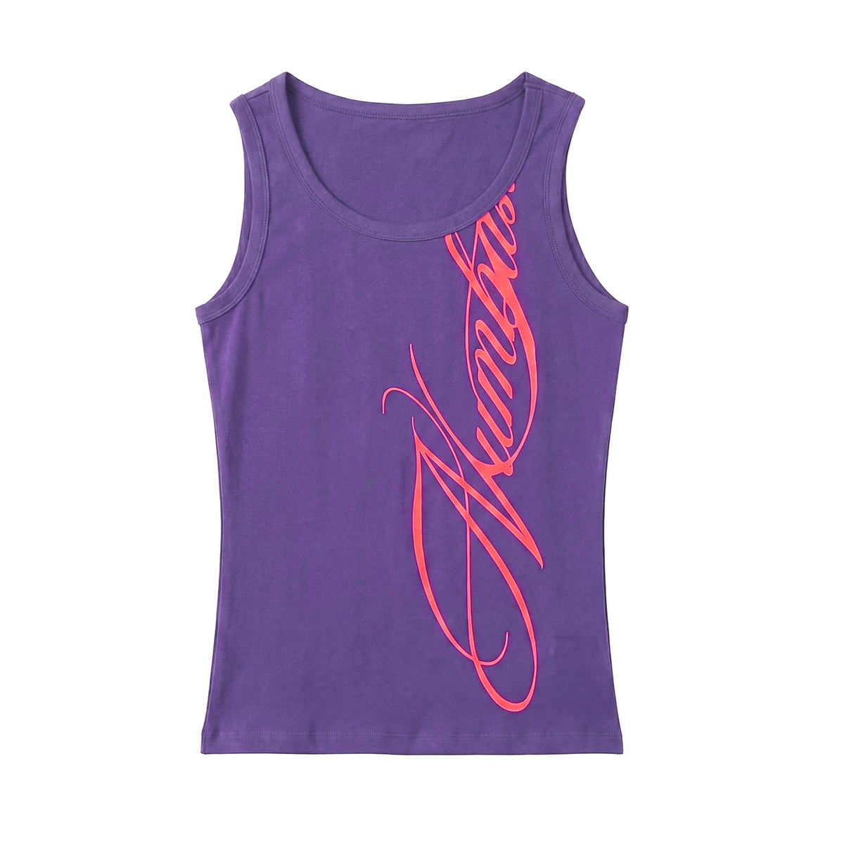 Script Graphic Compression Tank Top