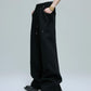 【25s Oct.】Hooded Cropped Mohair Patchwork Hooide/Pants
