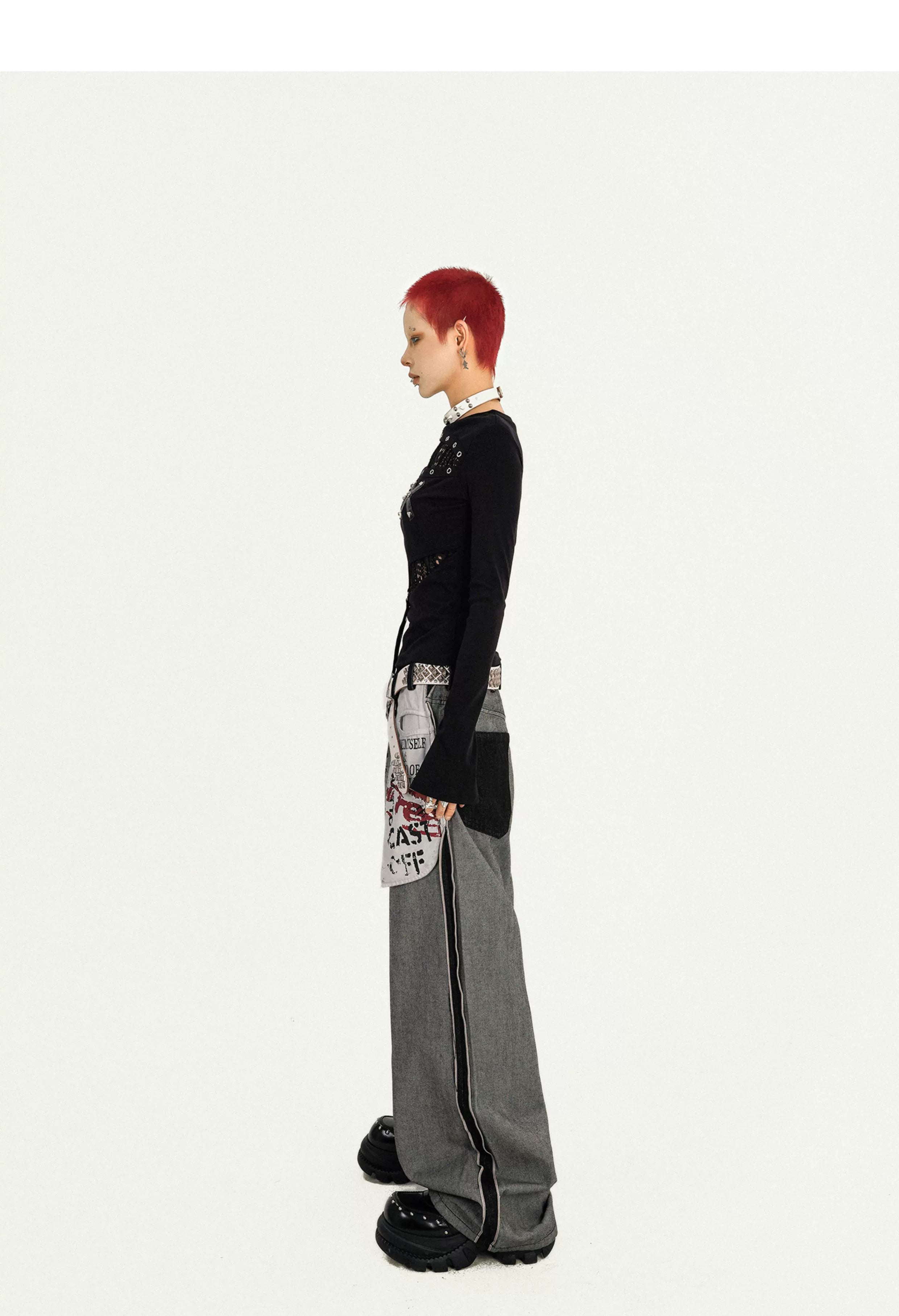 【25s Oct.】Punk Retro Hottie Long Sleeve Top
