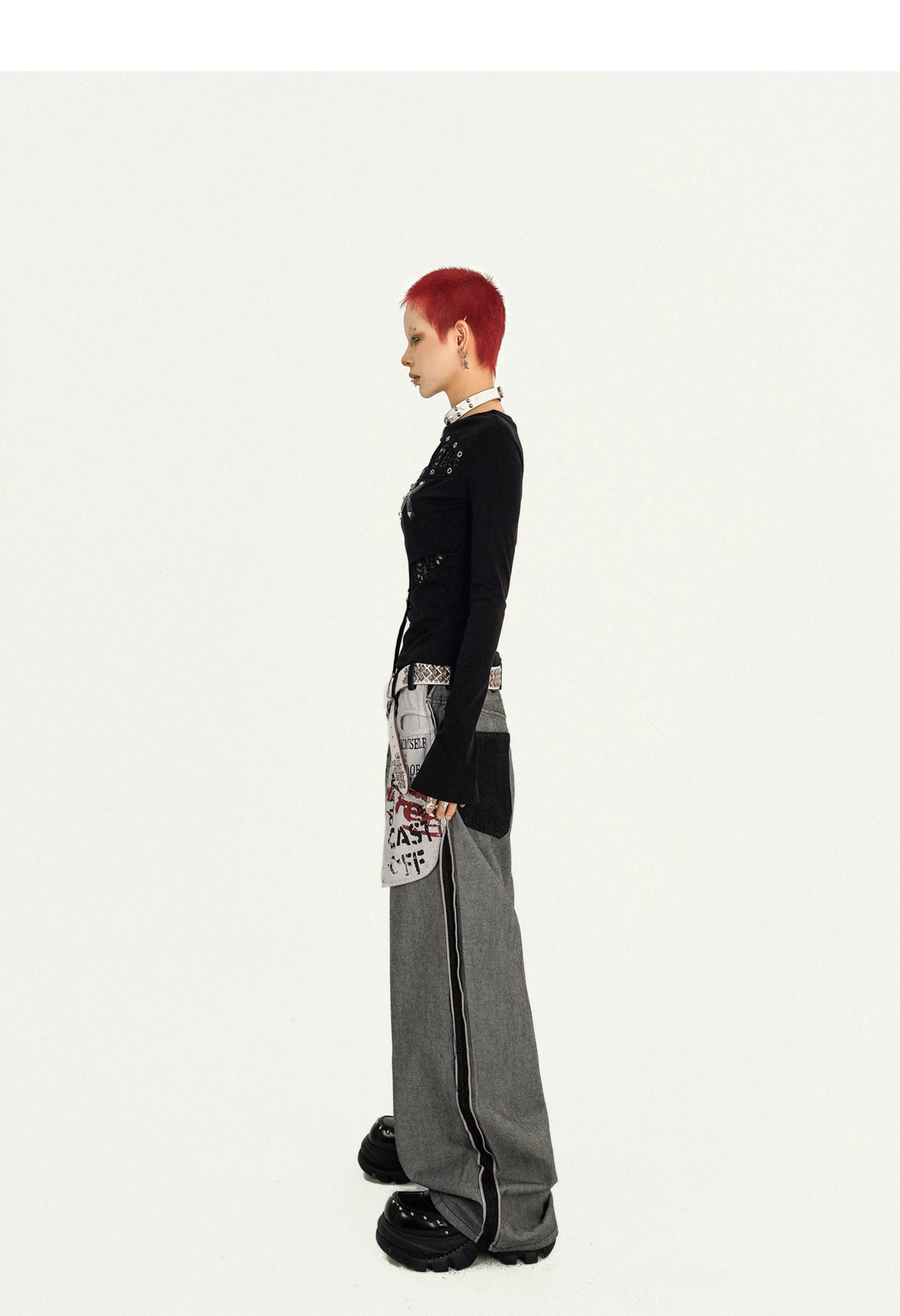【25s Oct.】Punk Retro Hottie Long Sleeve Top