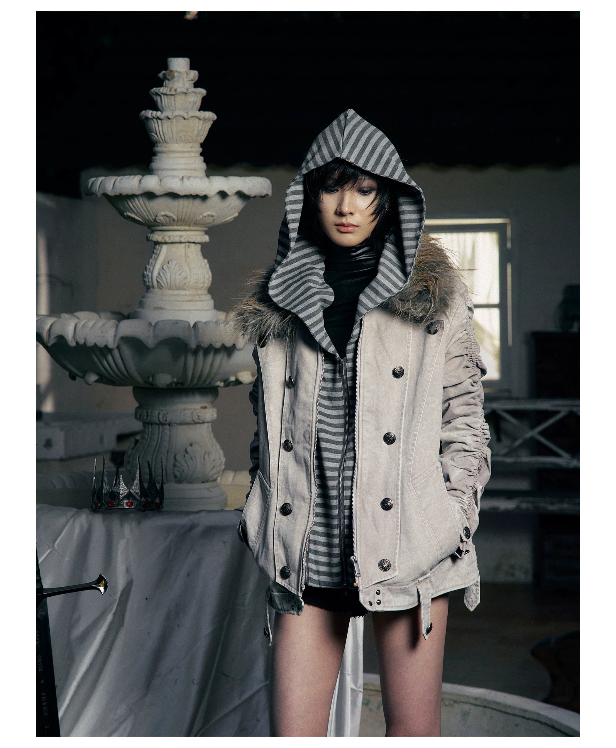 【26s Jan.】Silent Shadow Detachable Canvas Jacket