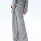 【25s Nov.】Retro V-neck Suit Jacket/Casual Pants