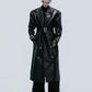 【25s Nov.】Heavy Deconstructed Crocodile Leather Coat