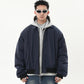 【25s Jul.】Bomber-Style Pilot Jacket with Turn-Down Collar