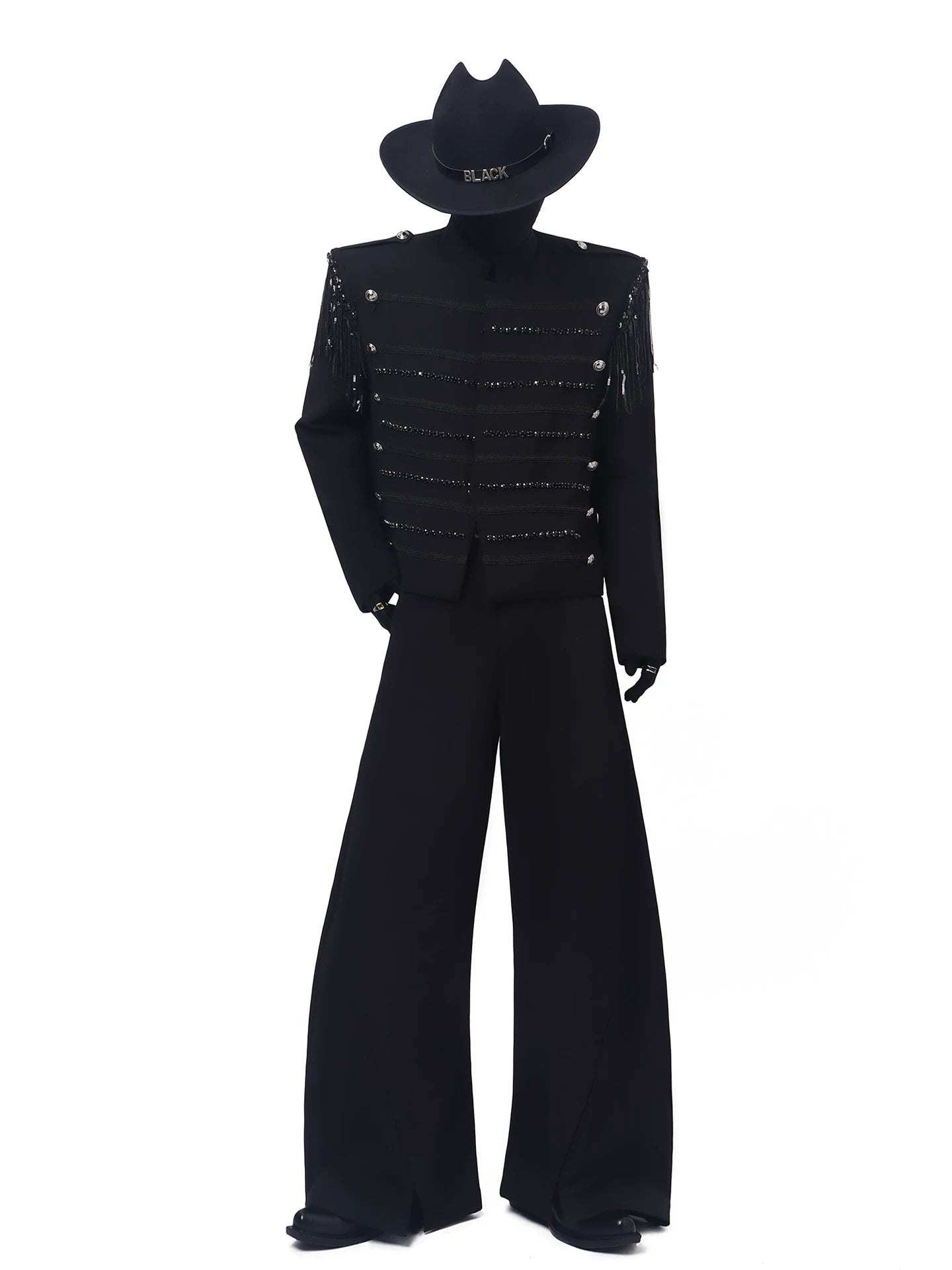 Napoleon Epaulet Fringe Jacket