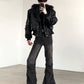 【25s Sep.】Punk Mountain Eagle Large Fur Collar Jacket
