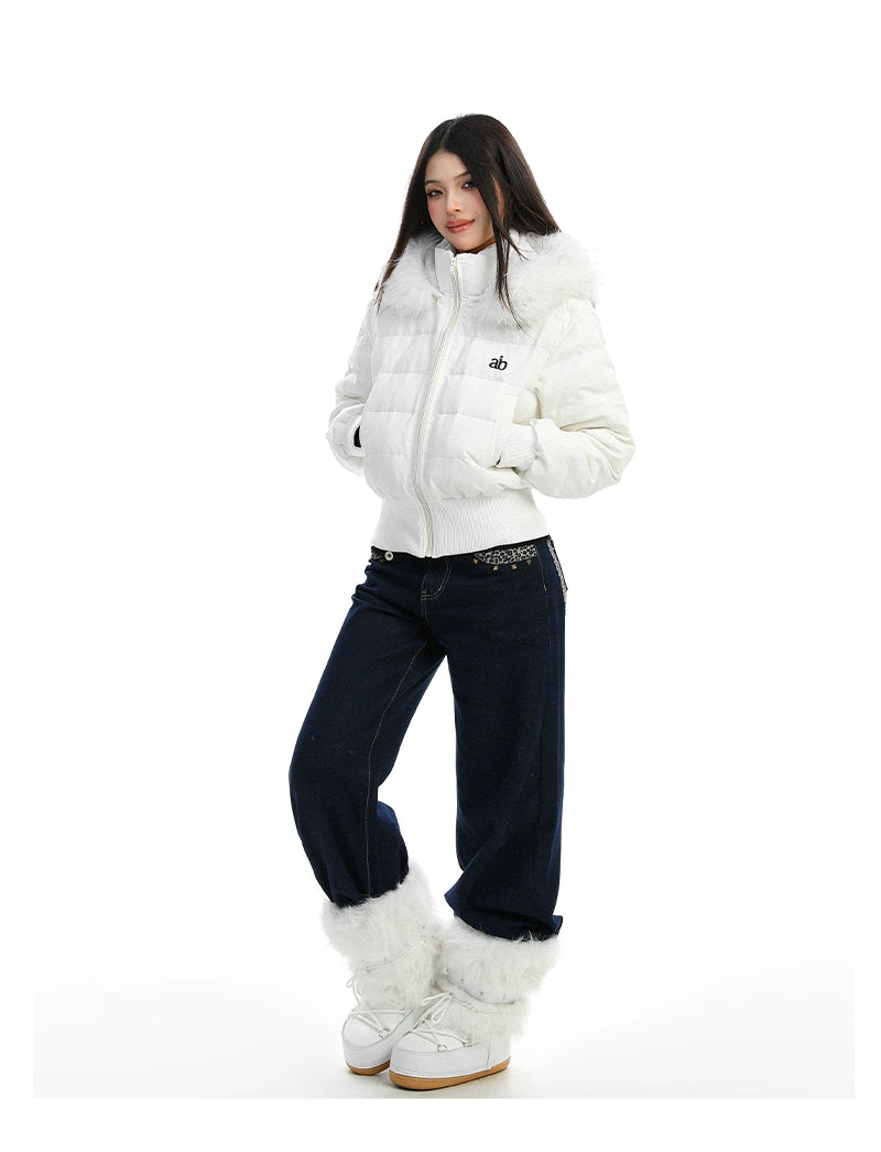 【25s Dec.】White Duck Down Lightweight Down Jacket