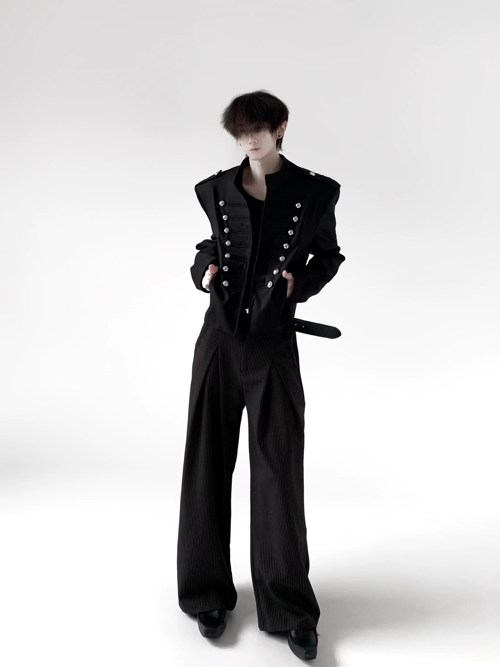 Dark Court Napoleon Cropped Jacket