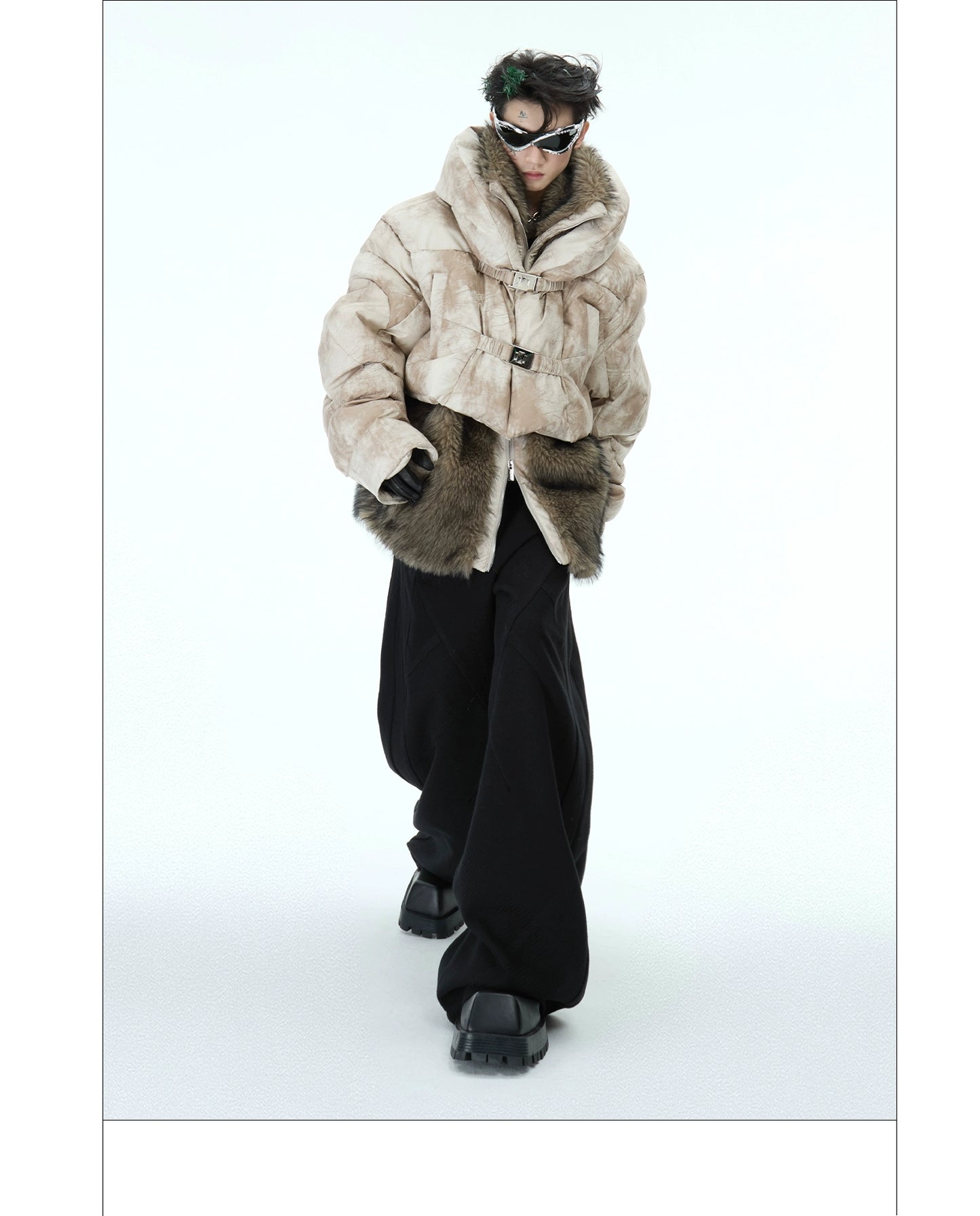 【25s Nov.】Deconstructed Thick Fur Cotton Clothing