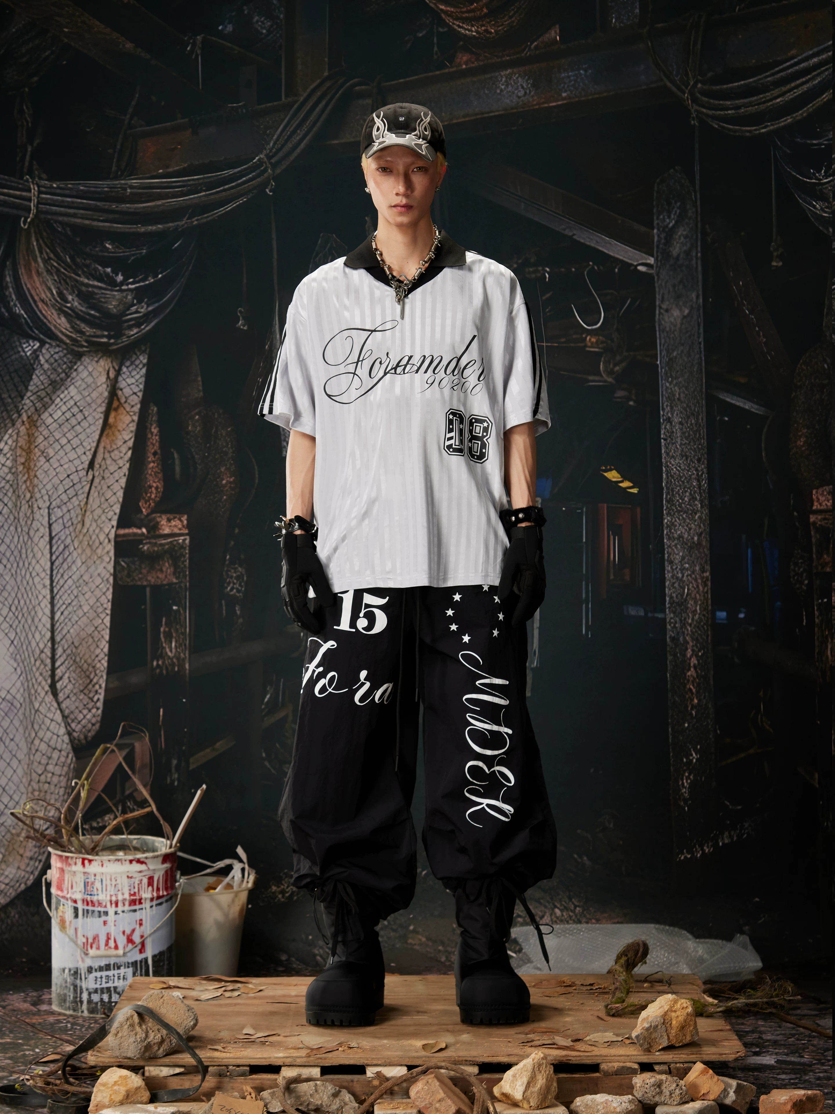 Contrast Jersey Street Tee