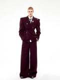 【25s Oct.】High-end Luxury Metal Brooch Suit / Pants