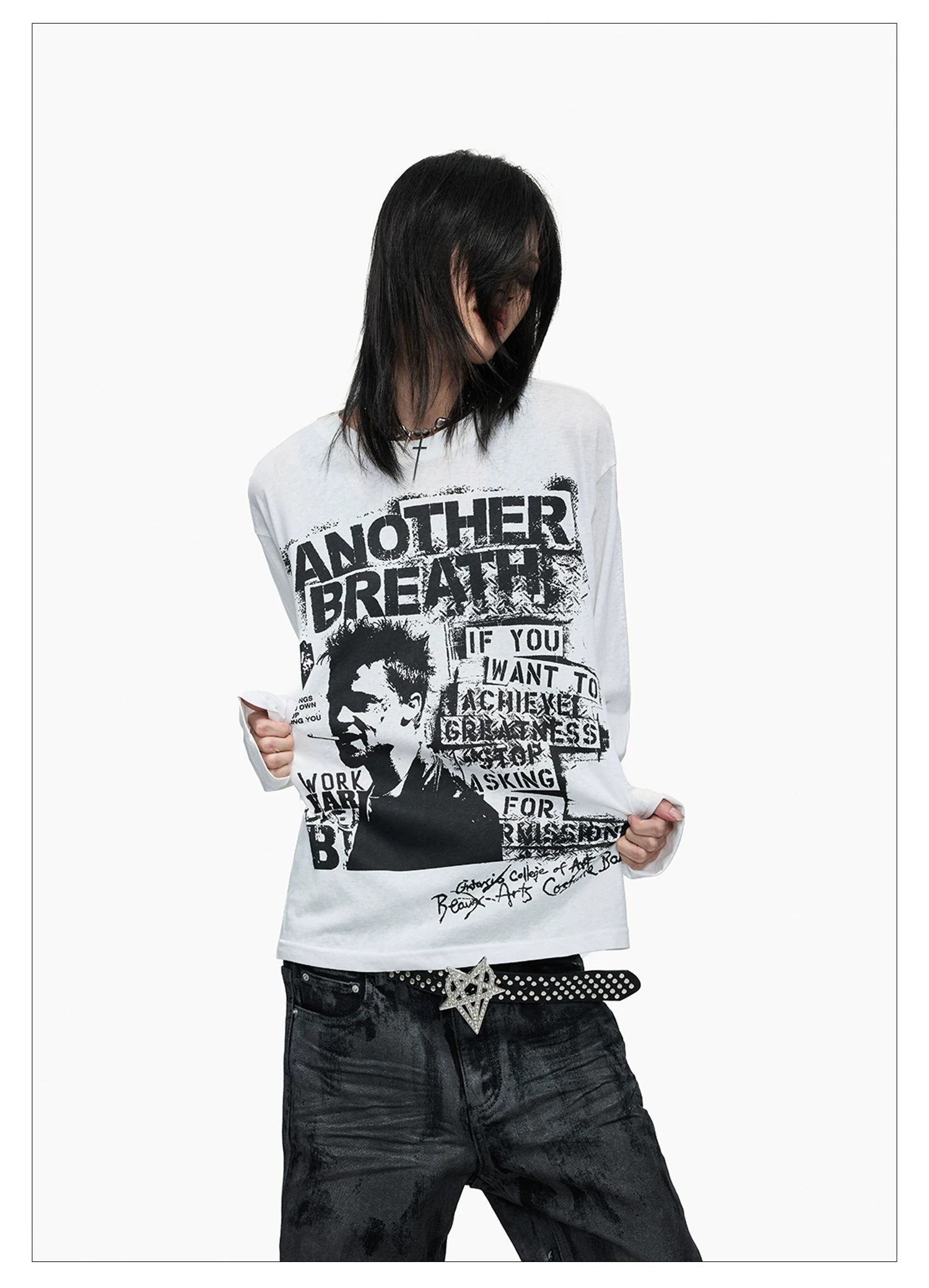 Punk Graphic Long Sleeve Tee