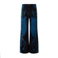 【25s Jul.】Flame Gradient Straight Jeans
