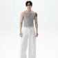 【25s Aug.】Minimalist Solid Color Crew Neck Tank Top