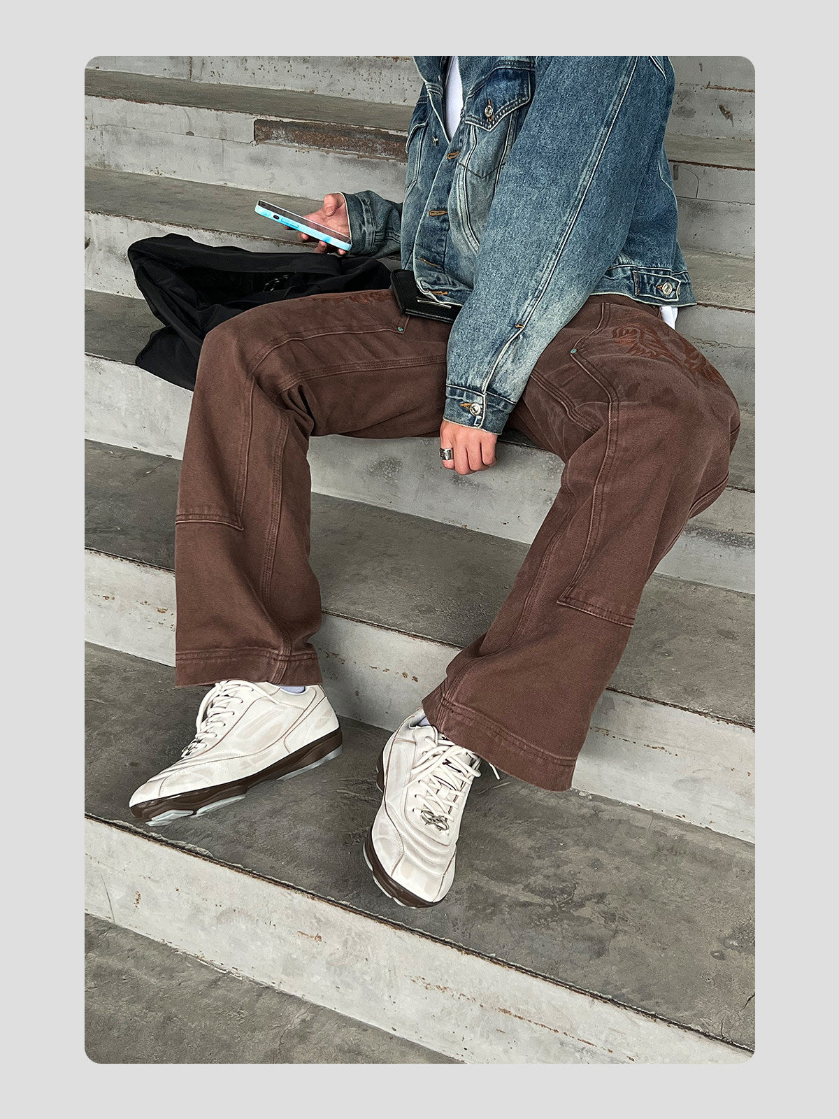 Retro-style Versatile Leather Soccer Shoes