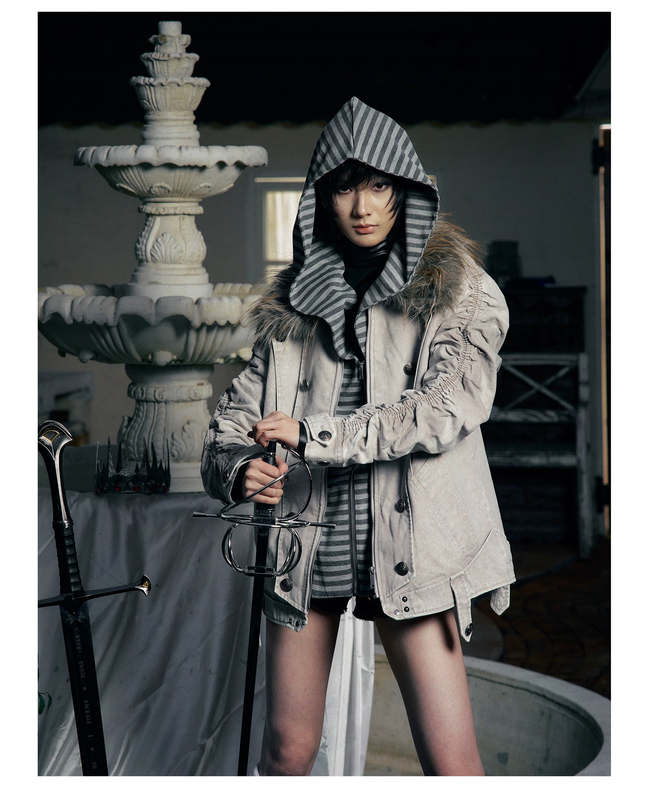 【26s Jan.】Silent Shadow Detachable Canvas Jacket