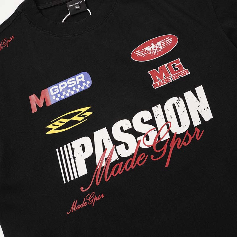 Racing Graphic Oversized Tee