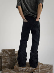 【26s Mar.】Deconstructed Washed Black Denim