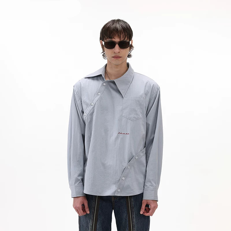 【26s Apr.】Deconstructed Convertible Panel Button-Up Shirt